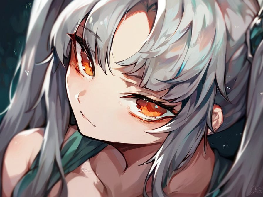 Lyssa's bored expression