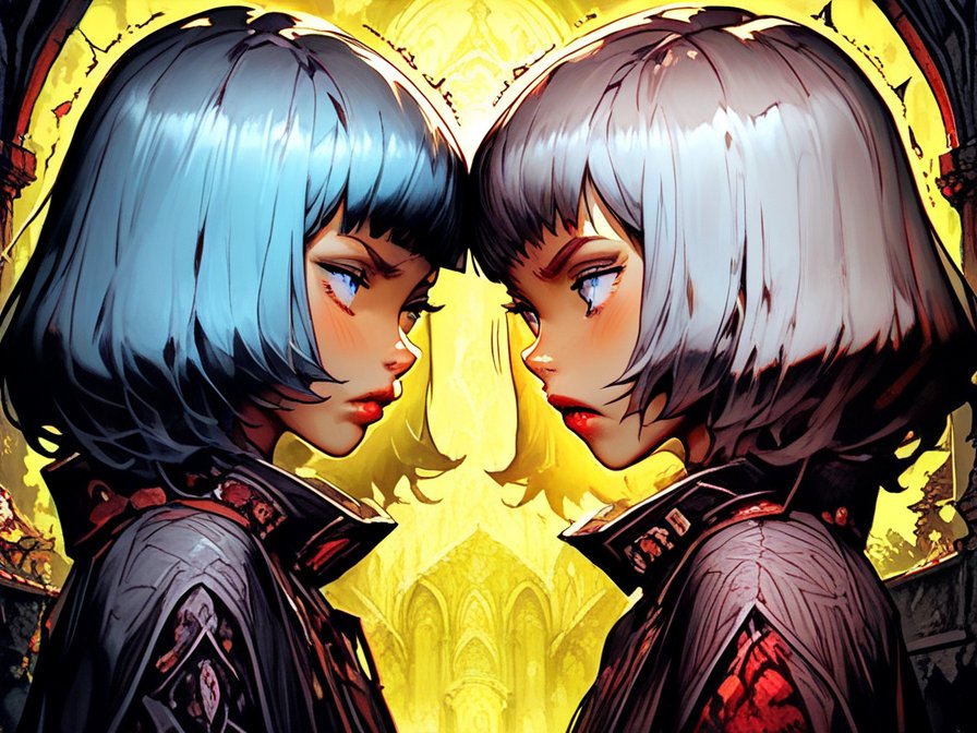 Grisk and Vassa Hiss a Warning