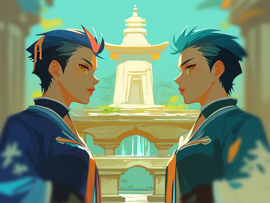 Confrontation at the Fountain