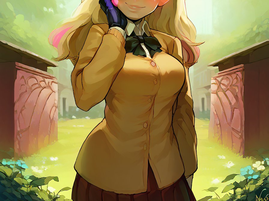 Celia Vance watching her sister leave